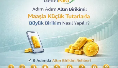 Adım Adım Altın Birikimi: Maaşla Küçük Tutarlarla Büyük Birikim Nasıl Yapılır?