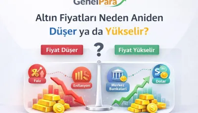 Altın Fiyatları Neden Aniden Düşer ya da Yükselir?
