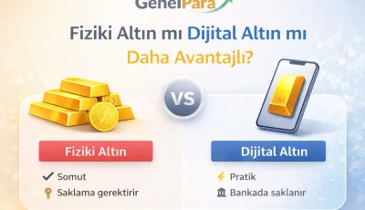 Fiziki Altın mı Dijital Altın mı Daha Avantajlı?