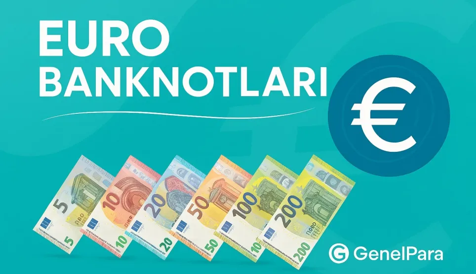 Euro Banknotları - €5, €10, €20, €50, €100, €200, €500 Resmi