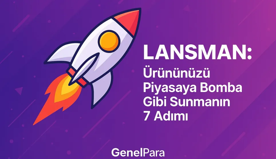 Lansman: Ürününüzü Piyasaya Bomba Gibi Sunmanın 7 Adımı