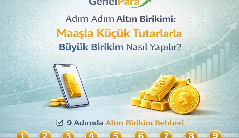 Adım Adım Altın Birikimi: Maaşla Küçük Tutarlarla Büyük Birikim Nasıl Yapılır?