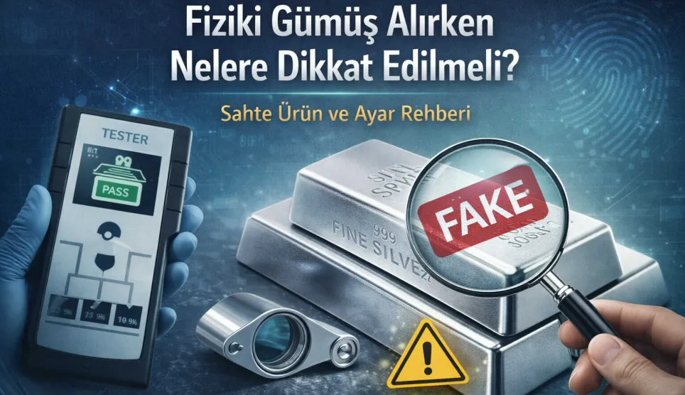 Fiziki Gümüş Alırken Nelere Dikkat Edilmeli? Sahte Ürün ve Ayar Rehberi